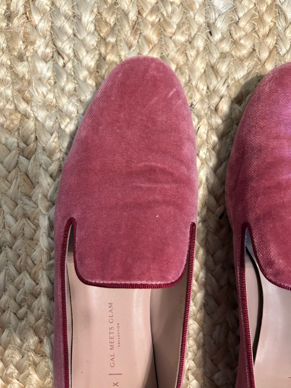 Gal Meets Glam x Margaux Pink Loafers 38.5 - Picture 2 of 11